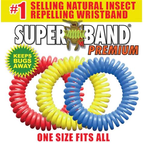 Superband Premium All-Natural Mosquito Repellent Bracelet | Sportsman's ...