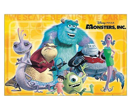 Disney - Monster Inc. Kép 60x90 cm - Vivre