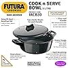 Buy Hawkins Futura 3 Litre Cook n Serve Bowl, Hard Anodised Saucepan ...