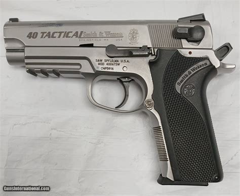 SMITH & WESSON Model 4006 TSW 40 Tactical .40 S&W