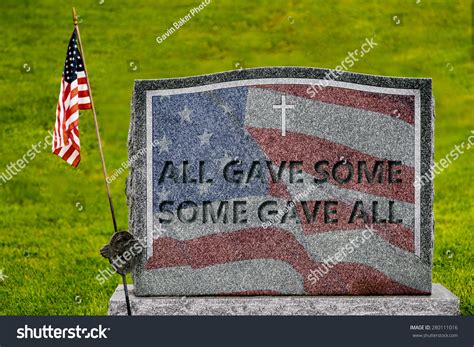 Memorial Day All Gave Some Some Gave All : Soldier Memorial Sign All ...