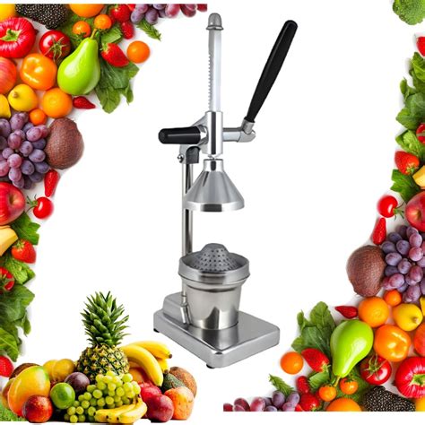 Buy Heavy Duty Hand Press Fruit Juicer Citrus Machine, Manual Hand ...
