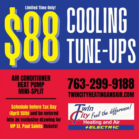 Special Offers - Twin City Heating, Air & Electric