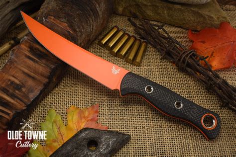Benchmade Fillet Knife: Meatcrafter Orange 15500OR-2