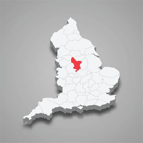 Derbyshire On a Map 的图像结果