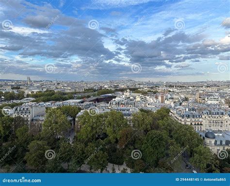 Paris Cityscape from the Eiffel Tower, France Stock Image - Image of france, landmark: 294448145