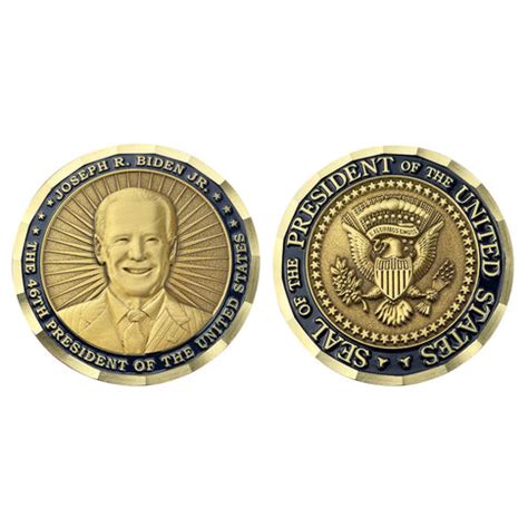 Bildergebnis für biden Presidential Coin
