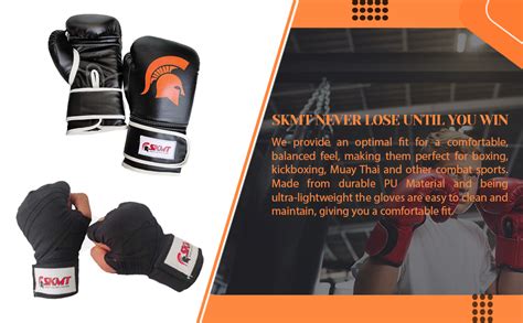 Buy SKMT Boxing Gloves for Men, Boxing Gloves for Women, Karate Gloves ...