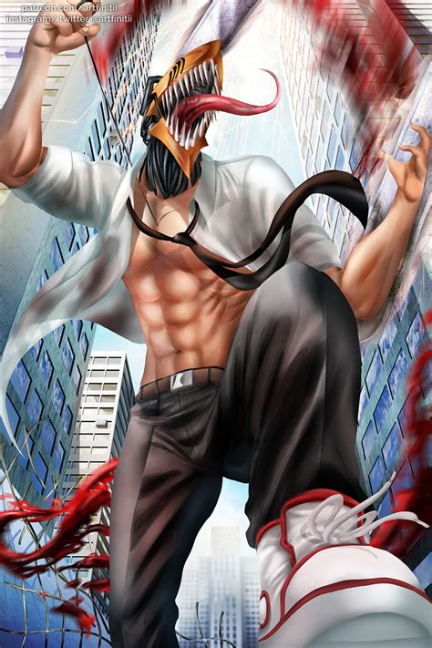 ArtStation - Denji Chainsaw Man