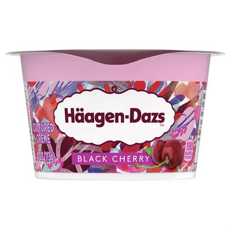 Haagen-Dazs Cultured Crème Yogurt Style Snack – Black Cherry - Shop ...