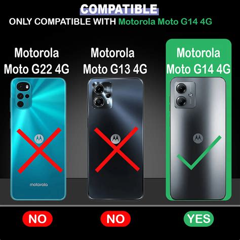 Casotec Back Cover for Motorola Moto G14 4G | Full Camera Protection ...
