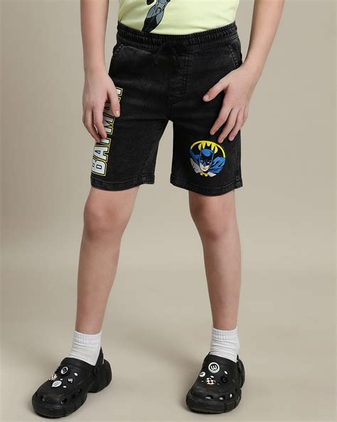Batman Denim Shorts For Boys – Kidsville