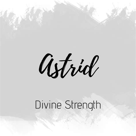 Astrid | Best character names, Names with meaning, Baby names and meanings