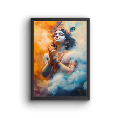 Lord Krishna Poster - Divine Art | Starting at ₹799