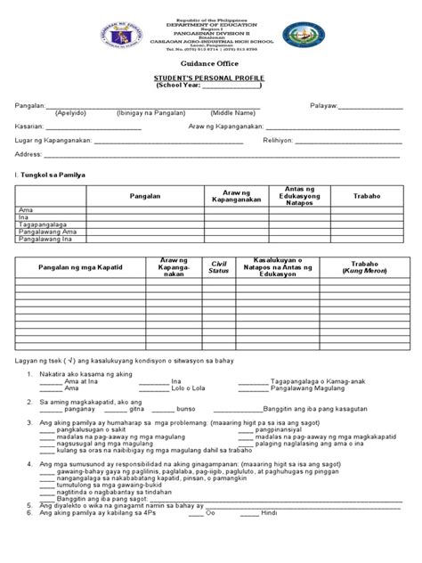 Image result for Student Profile Tutorial