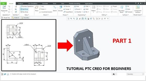 Image result for PTC Creo 12 Tutorial