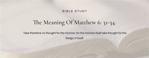 What Does Matthew 6 Talk About at Alonzo Godfrey blog
