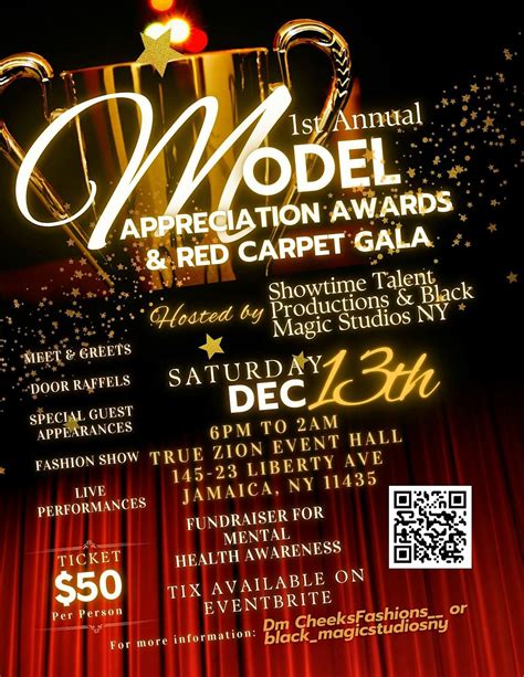 1st Annual Model Appreciation Awards & Red Carpet Gala, 145-23 Liberty ...