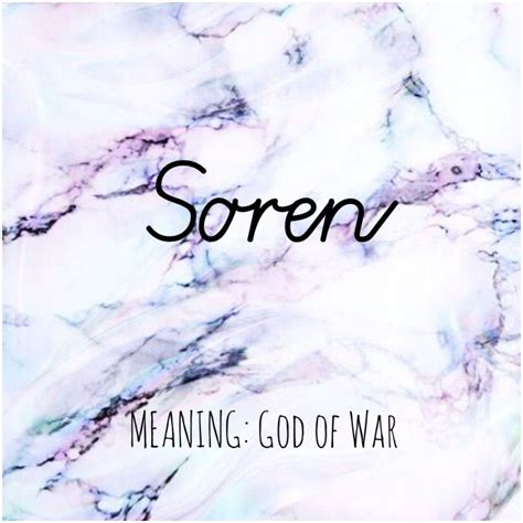 SOREN #Names #Soren #BabyNames | Baby names and meanings, Names, Names ...