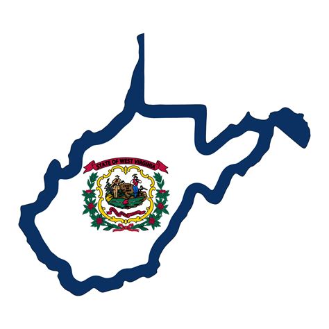 West Virginia Flag - State of America 26804053 PNG