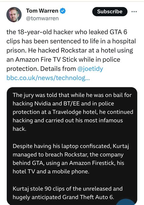 Dude hacked GTA6 using Amazon fire stick : r/darknet