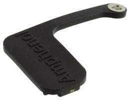 Amphenol Icc Dust Cover, Rcpt USB Connector, Black - MRJ-2586-20BP ...