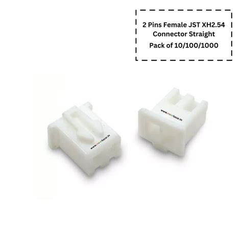 Male/Female JST-XH 2.54 Connector Straight - Find Cables Online