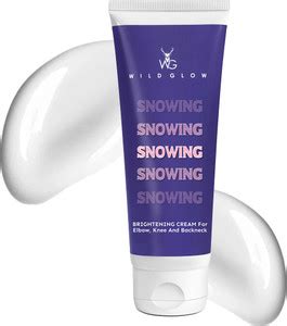 WILDGLOW Brightening Cream for Elbow, Knee & BackNeck, Body Cream, Get ...