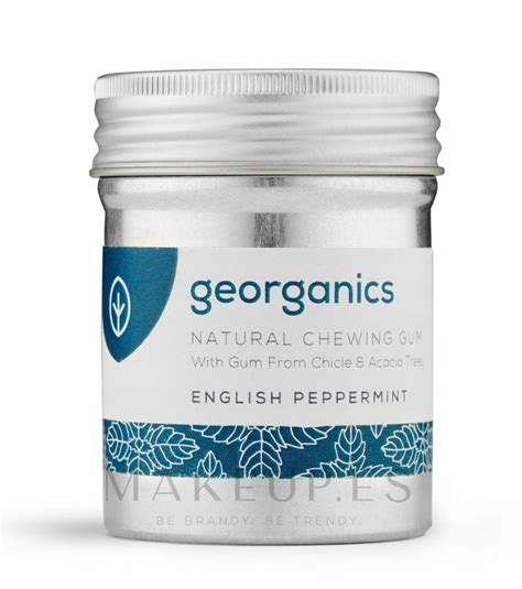Georganics Natural Chewing Gum English Peppermint - Chicles con sabor a ...