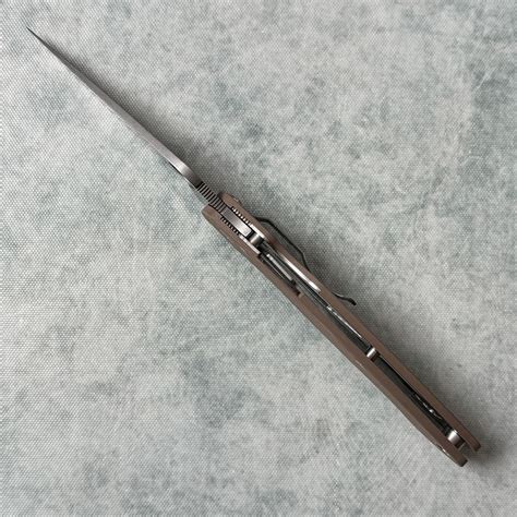 Spyderco Military 2 Compression Lock Brown G10 Handle Stonewash CPM-15V ...