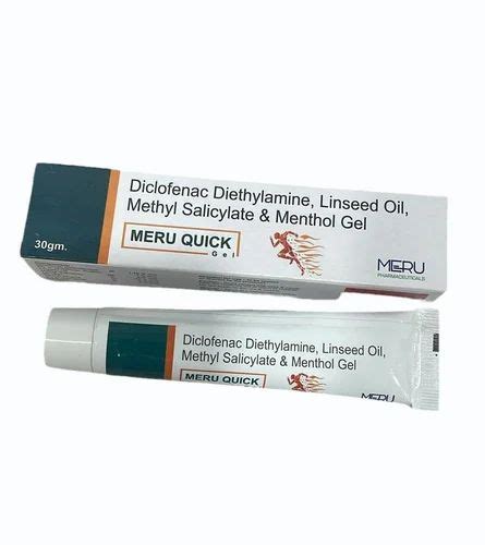 Pharmaceutical Cream - Diclofenac Diethylamine, Methyl Salicylate ...
