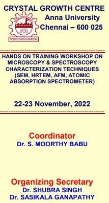 Microscopy & Spectroscopy Characterization Techniques - Hands on ...