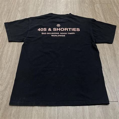 The coolest y2k Skater " 40s and Shorties " Tee... - Depop