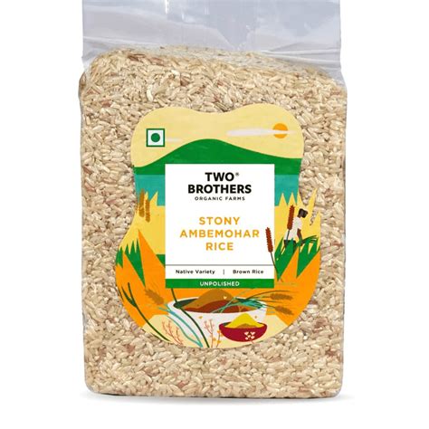 Stony Ambemohar Rice Unpolished – Freshmills