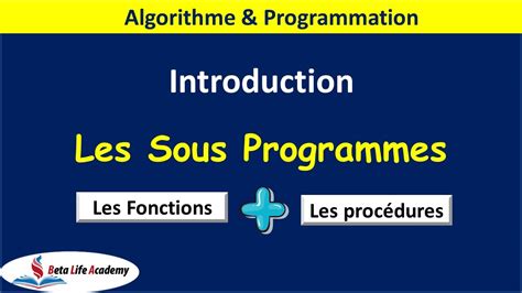 Image result for Sous-Programme Algorithme
