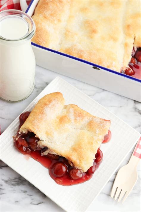 Crescent Roll Cherry Cobbler | Recipe | Cherry cobbler recipe, Cobbler ...