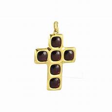 croce pomellato ciondolo in oro a croce con granato pomellato luxuryzone croce pomellato ciondolo in oro a croce con granato pomellato luxuryzone