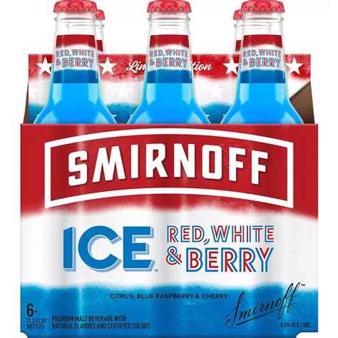 Smirnoff Ice Red, White, Berry - Shop Malt beverages & coolers at H-E-B