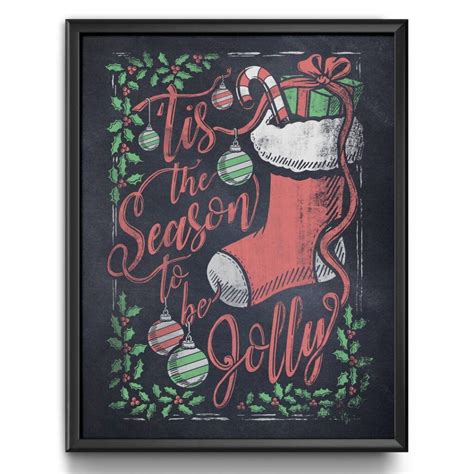 25 Creative And Funny Christmas Chalkboard Art Ideas
