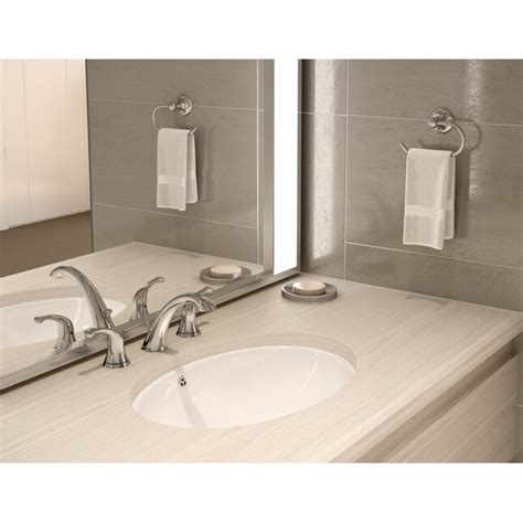 Symmons Unity Polished chrome Widespread 2-handle WaterSense Mid-arc ...