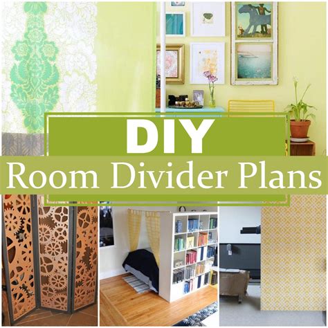 35 DIY Room Divider Plans For Modern Look - DIY Crafts