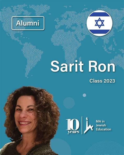 🌟 Alumni Spotlight: Sarit Ron 🌟 We’re thrilled to showcase the incredible journey of Sarit, a ...