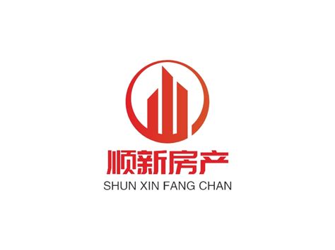 顺新房产logo设计 - 标小智LOGO神器