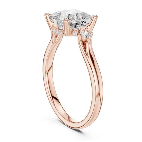 2.30ct Contemporary Princess Lab Grown Diamond Ring – Vaama Jewellery
