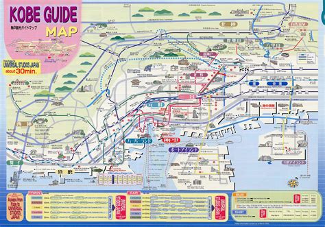 Map Of Japan Kobe