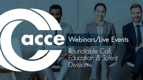 Education and Talent Development Division Roundtable Call, Online event ...