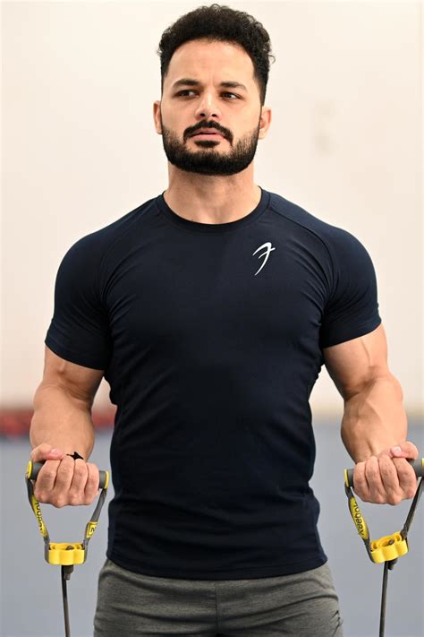 Buy Fuaark Performance T-shirt Navy | Slim Fit Tshirts – FUAARK