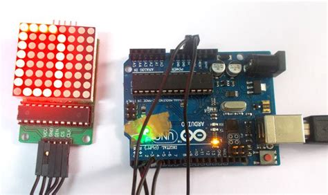 Image result for 8X8 Matrix Arduino Project Tutorial