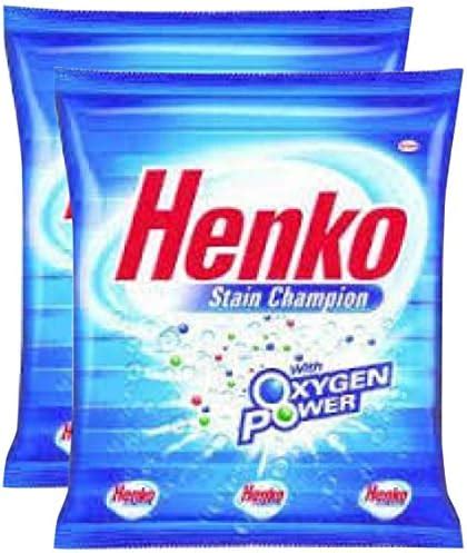 SPAR Combo - Henko Detergent Powder - Stain Champion, 500g (Buy 1 Get 1 ...