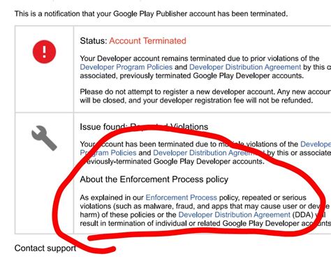 My Google play console accounts suspected - Discussion - Android ...